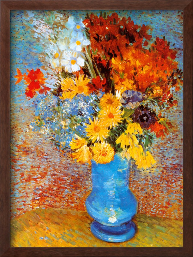 Vase of Flowers - Van Gogh Painting On Canvas